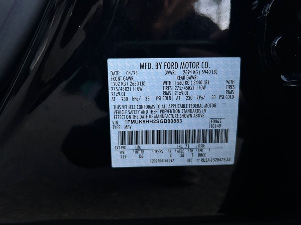 2025 Ford Explorer Platinum