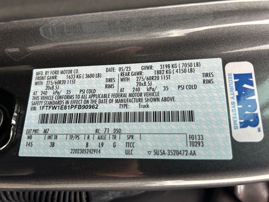 2023 Ford F-150 Platinum