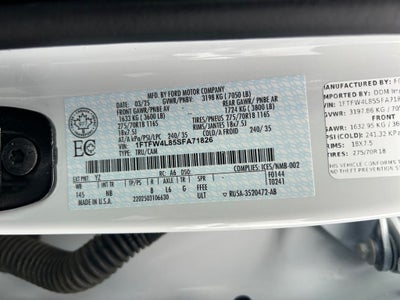 2025 Ford F-150 Tremor