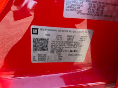 2020 GMC Sierra 1500 Elevation