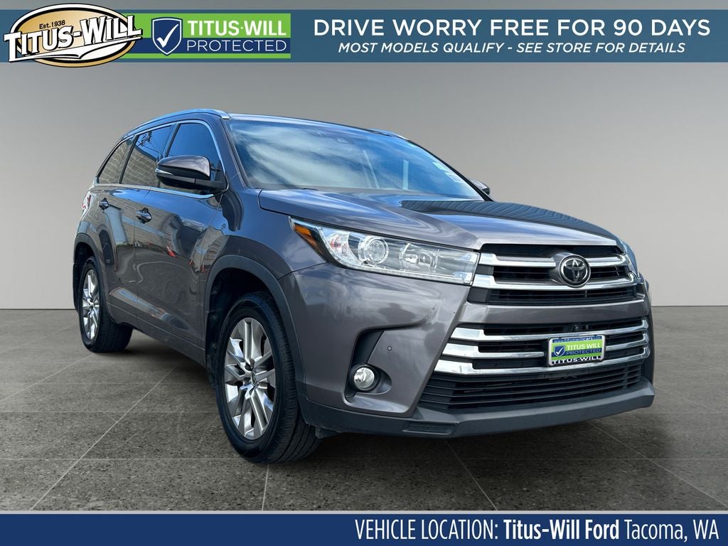 2018 Toyota Highlander Limited Platinum