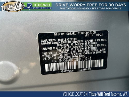 2022 Subaru Forester Touring