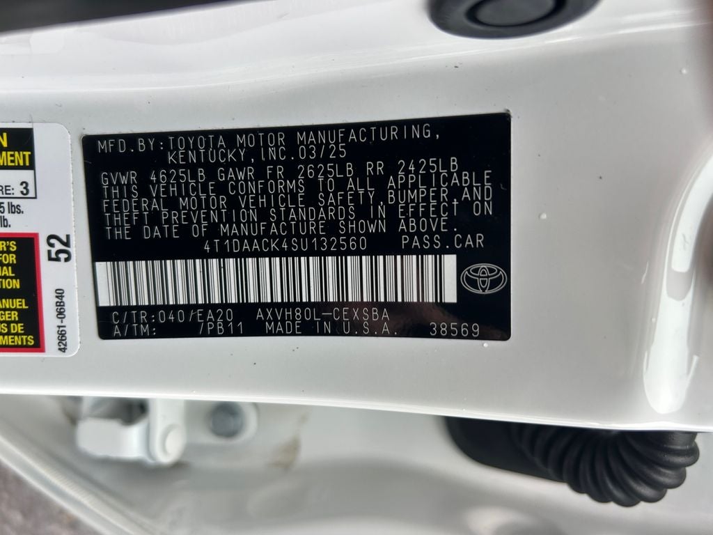 2025 Toyota Camry SE