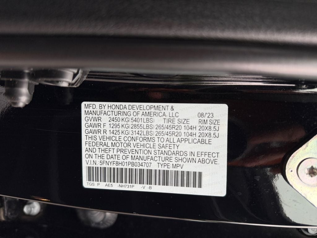 2023 Honda Passport Elite