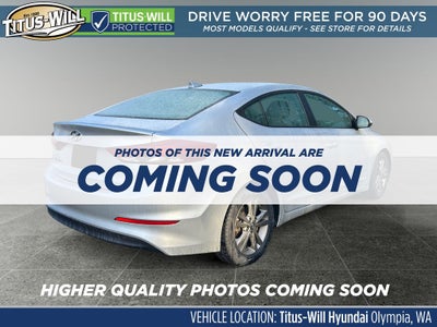 2018 Hyundai Elantra Value Edition