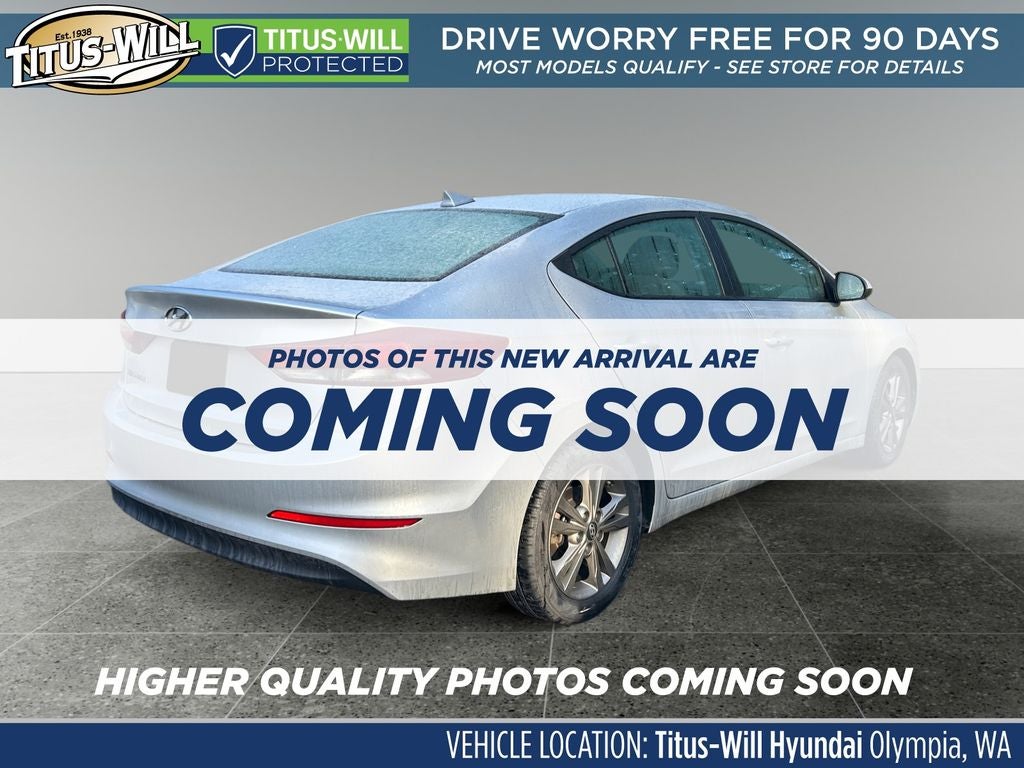 2018 Hyundai Elantra Value Edition