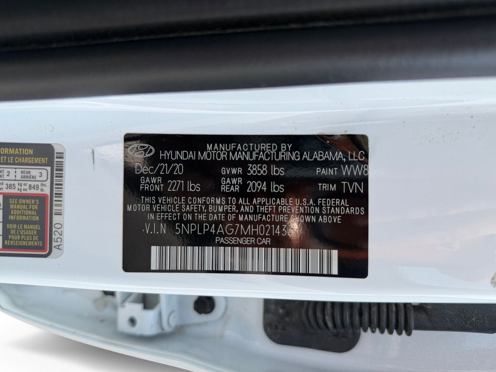 2021 Hyundai Elantra Limited