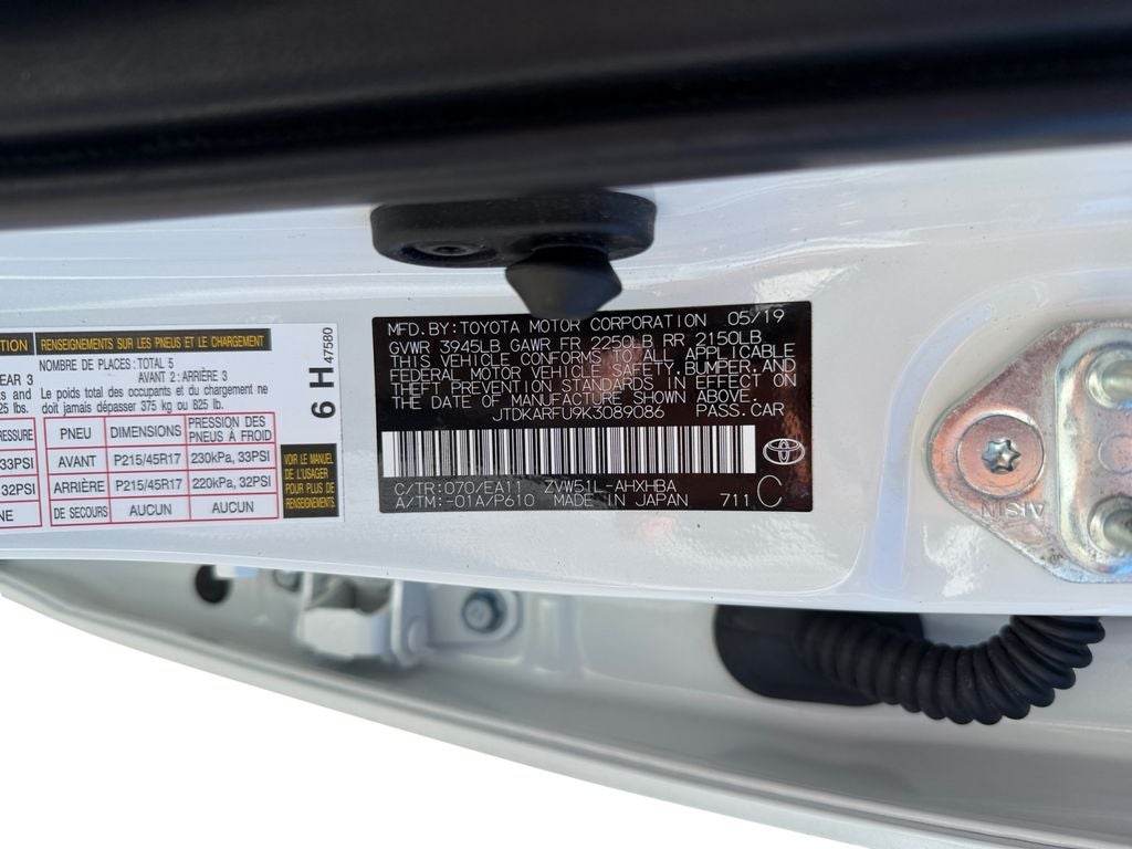 2019 Toyota Prius Limited