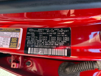 2025 Hyundai Tucson Hybrid Limited
