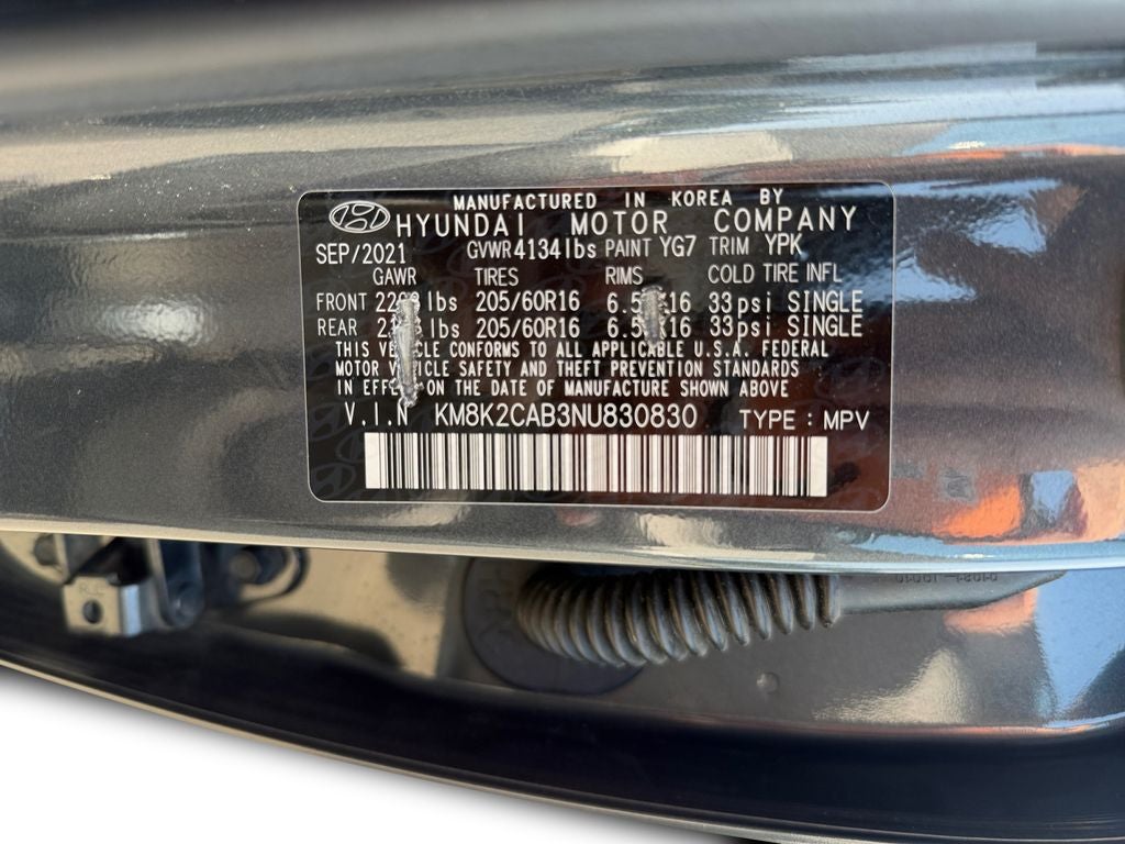 2022 Hyundai Kona SE
