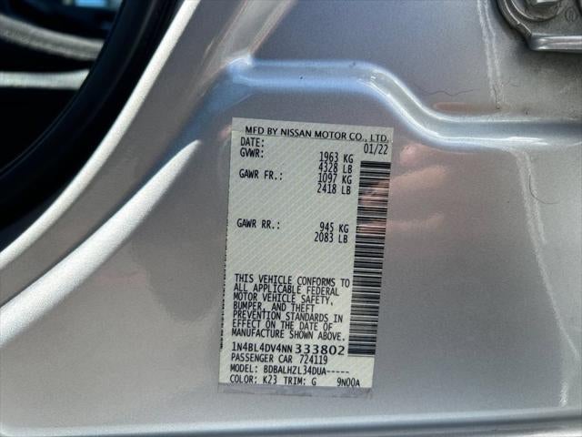 2022 Nissan Altima 2.5 SV