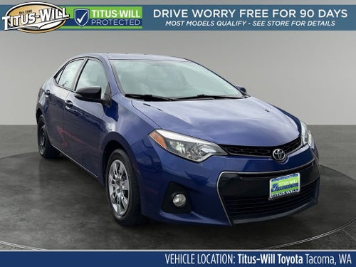 2015 Toyota Corolla S