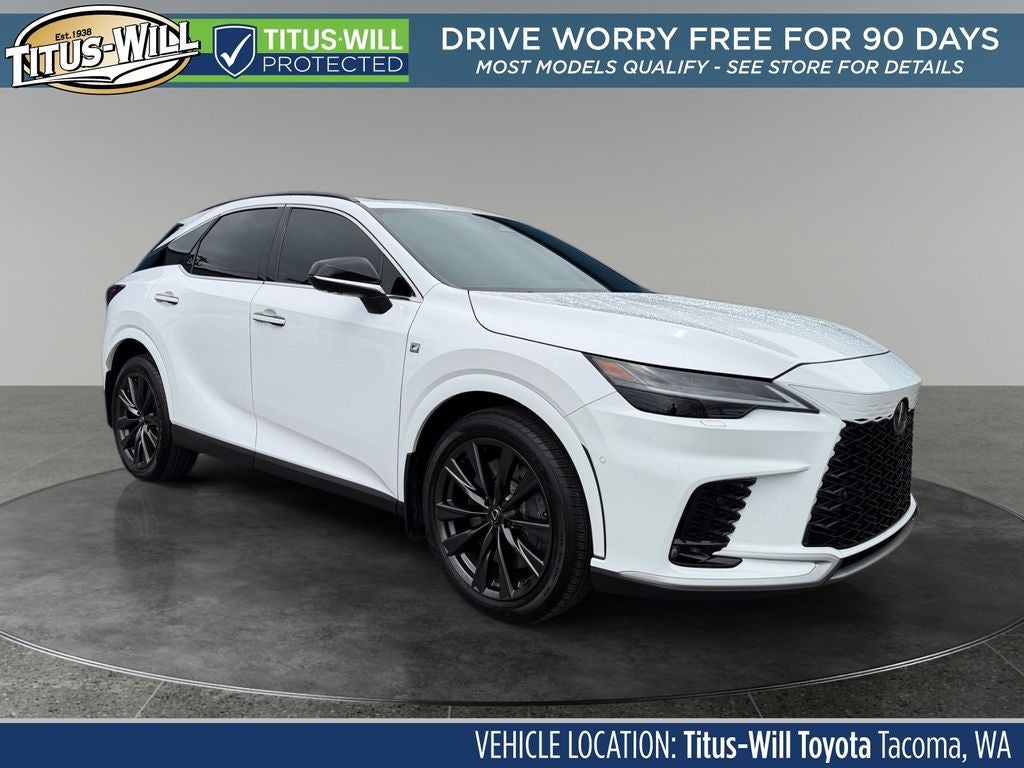 2024 Lexus RX 350 F Sport Handling