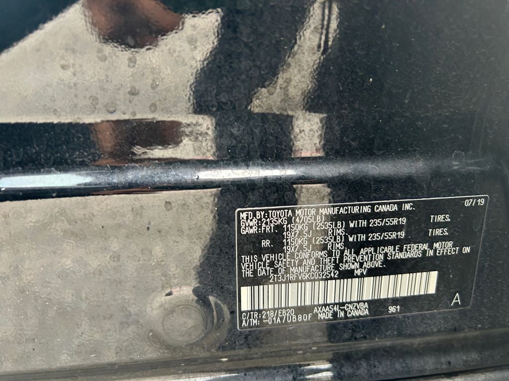 2019 Toyota RAV4 Adventure