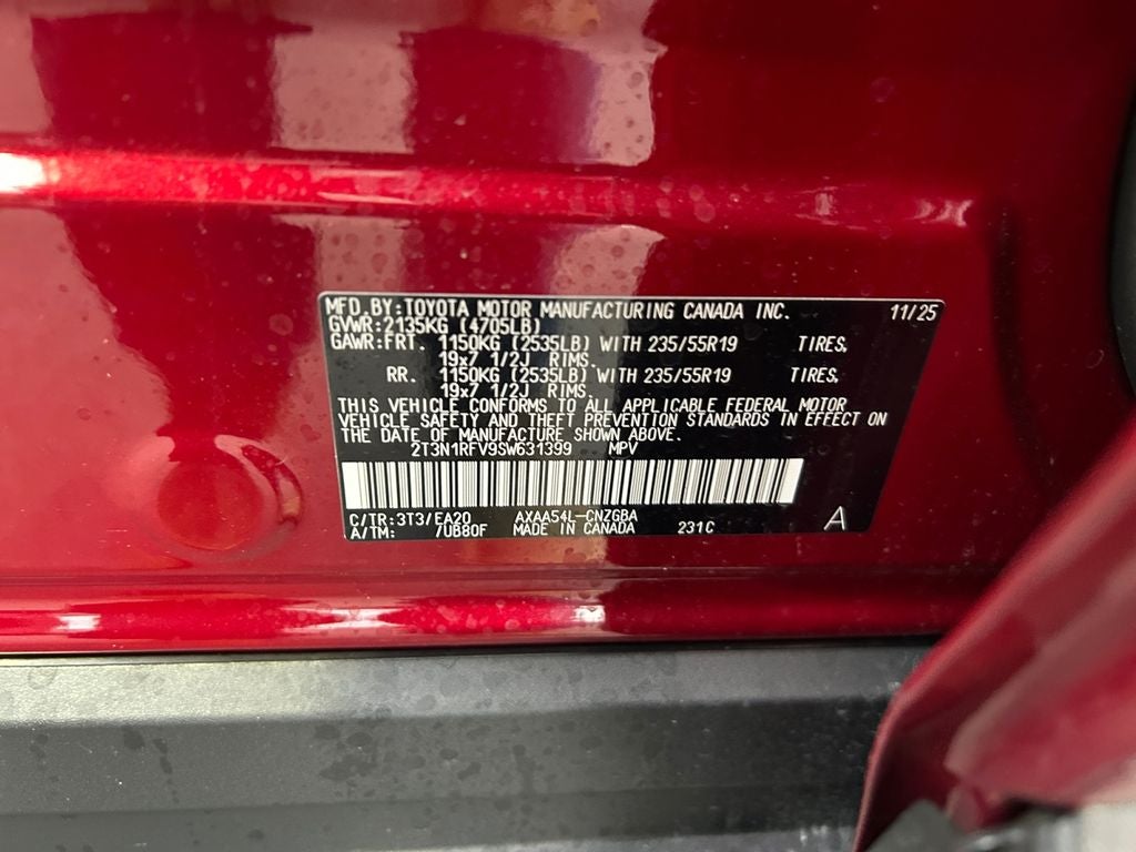 2025 Toyota RAV4 Limited