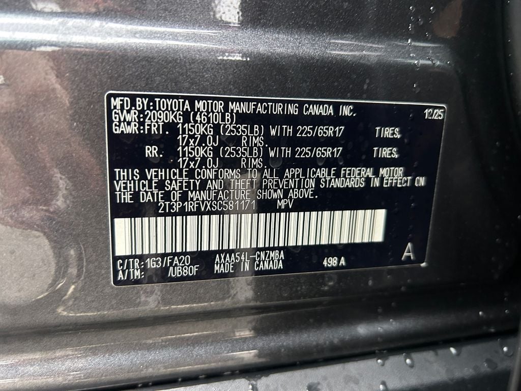 2025 Toyota RAV4 XLE