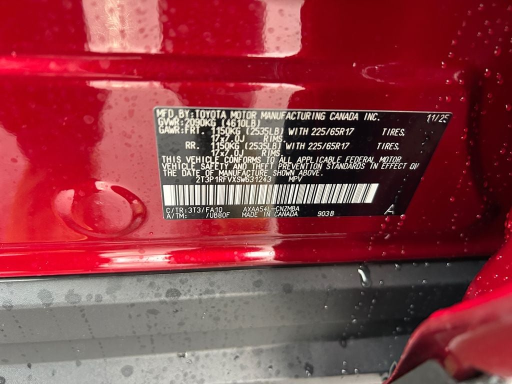 2025 Toyota RAV4 XLE