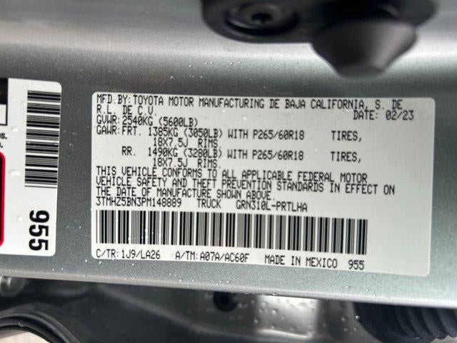 2023 Toyota TACOMA LIMITED Limited V6