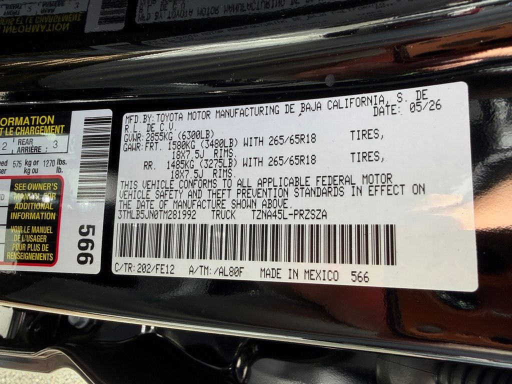 2026 Toyota Tacoma TRD Sport