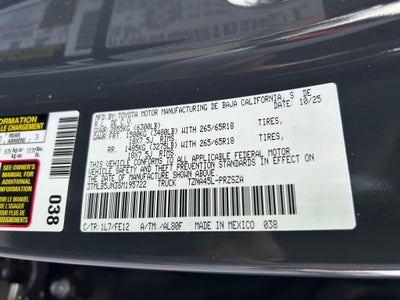 2025 Toyota Tacoma TRD Sport