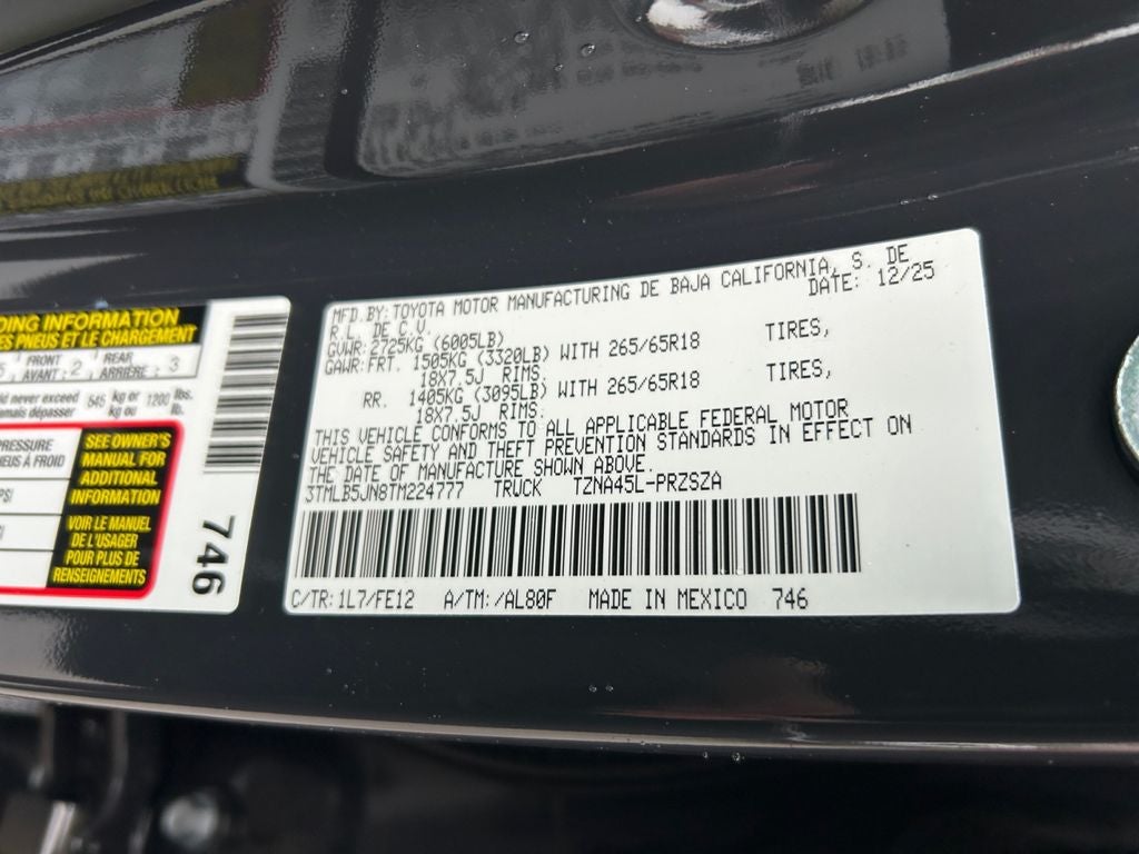 2026 Toyota Tacoma TRD Sport