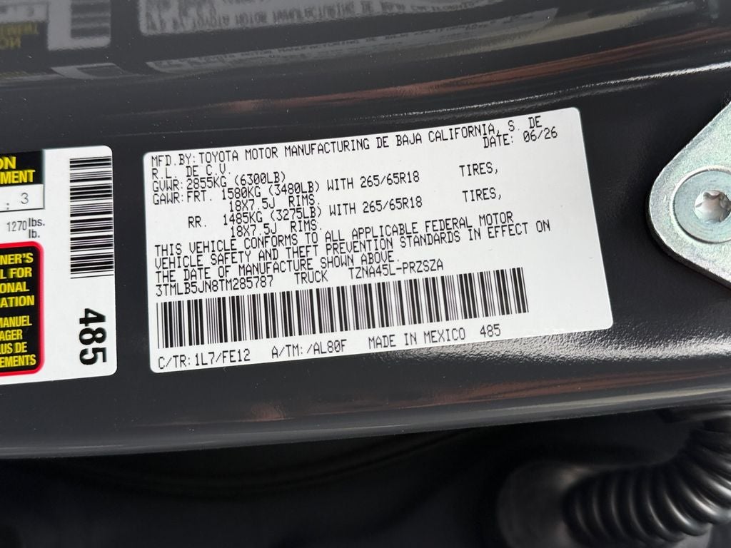 2026 Toyota Tacoma TRD Sport