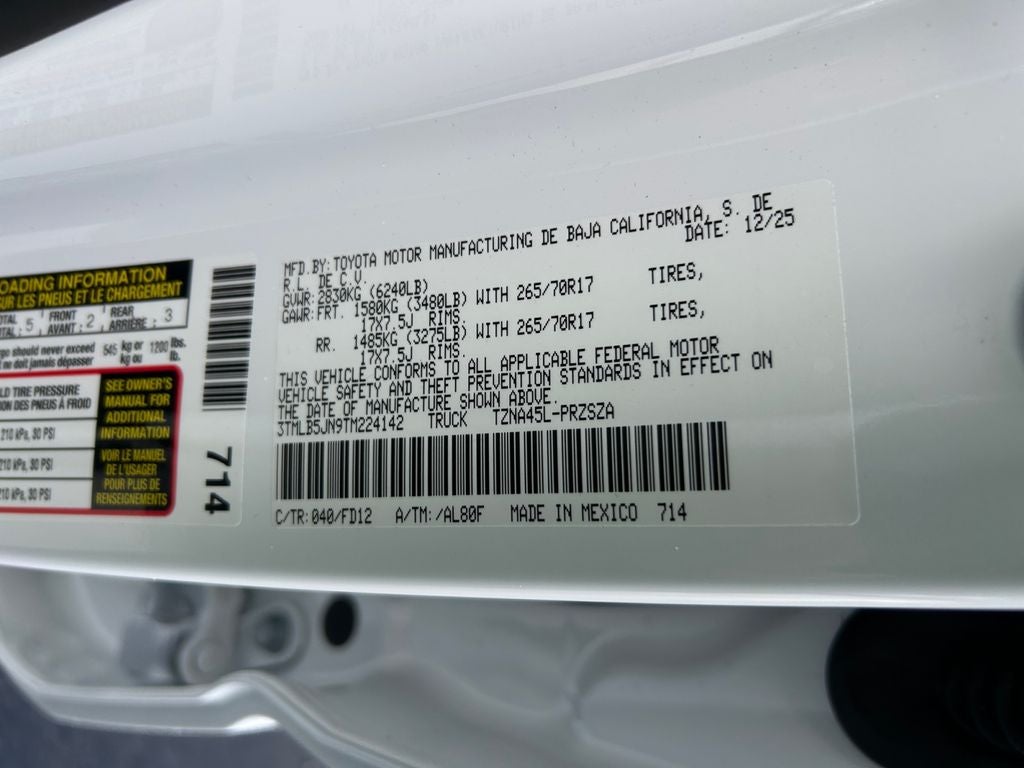 2026 Toyota Tacoma TRD Off-Road