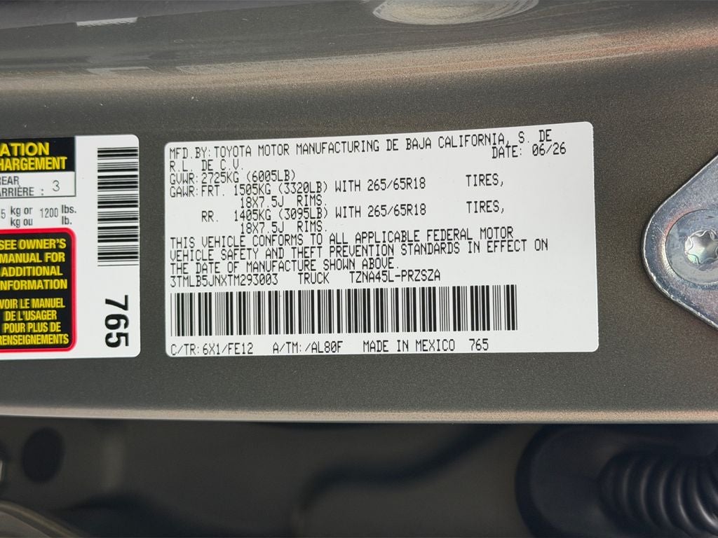 2026 Toyota Tacoma TRD Sport
