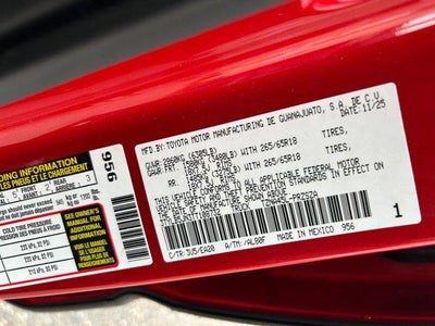 2026 Toyota TACOMA TRD OFFRD TRD Off-Road