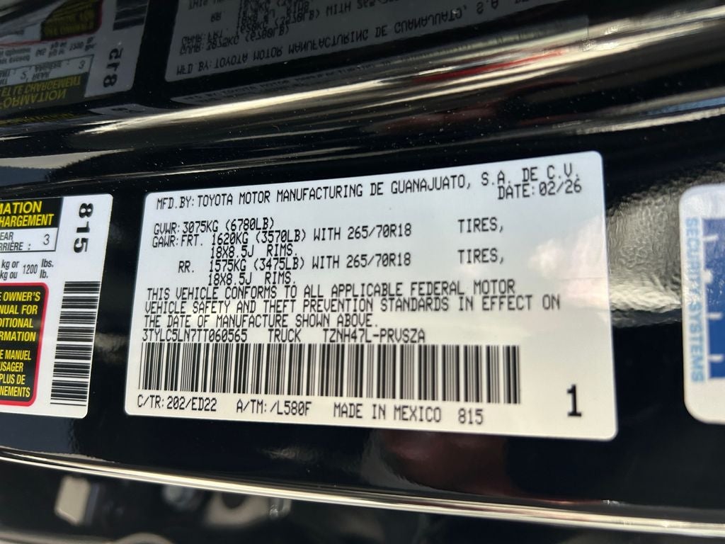 2026 Toyota Tacoma Hybrid TRD Pro
