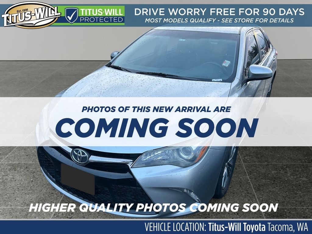 2015 Toyota Camry SE 1 Owner