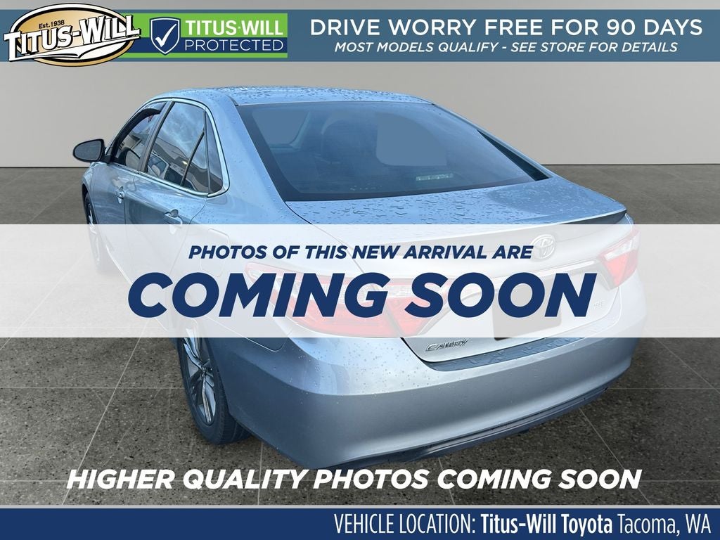 2015 Toyota Camry SE 1 Owner