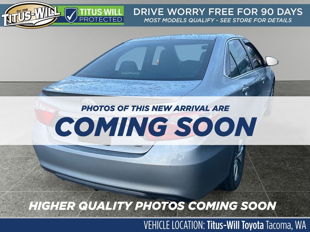 2015 Toyota Camry SE 1 Owner