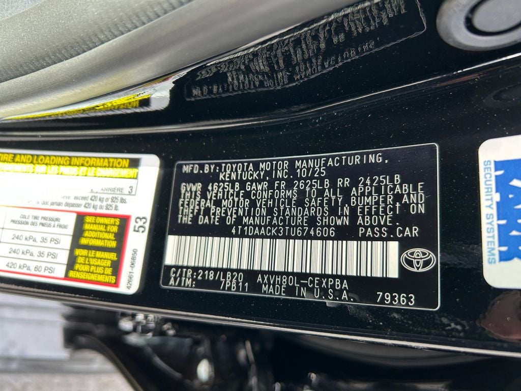 2026 Toyota Camry XSE