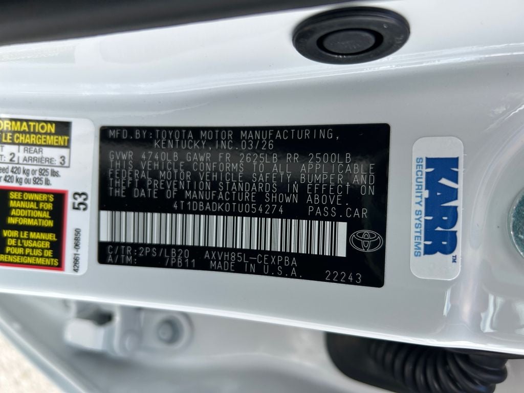 2026 Toyota Camry XSE