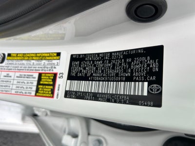 2026 Toyota Camry XSE