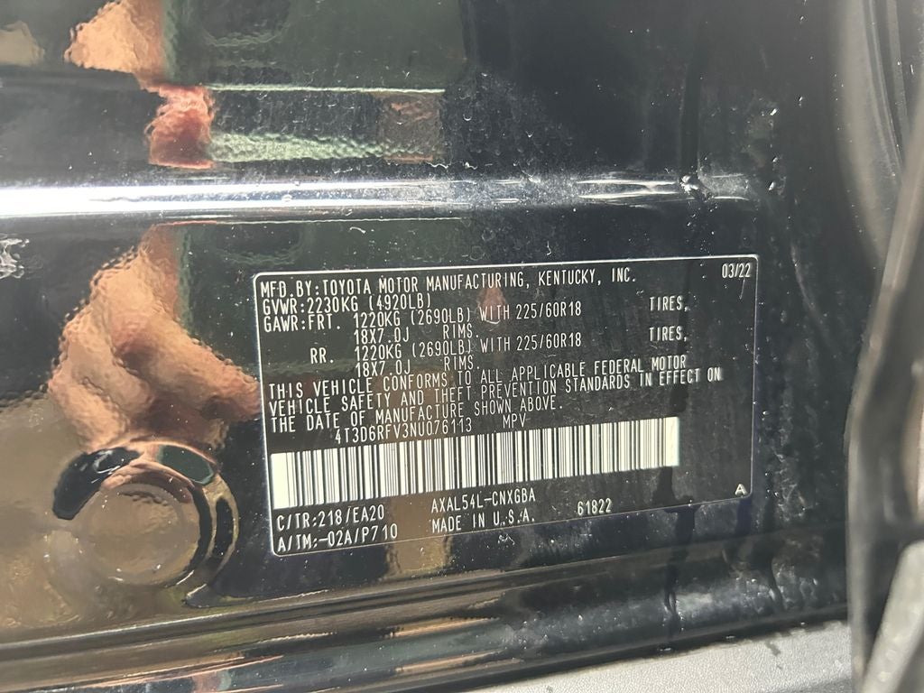 2022 Toyota RAV4 HYBRID Limited