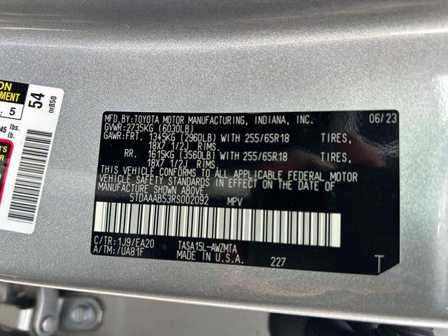 2024 Toyota GRAND HIGHLANDER XLE