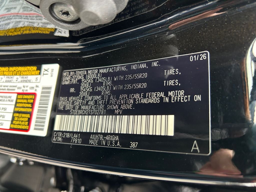 2026 Toyota Highlander Hybrid Platinum