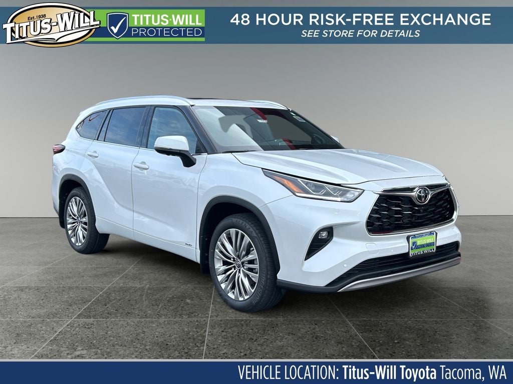 2026 Toyota Highlander Hybrid Hybrid Platinum