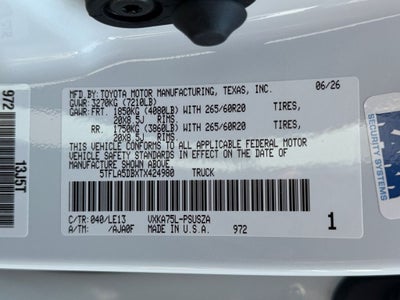 2026 Toyota Tundra SR5