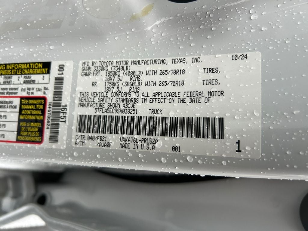 2025 Toyota Tundra SR5