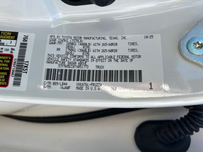 2026 Toyota Tundra 1794