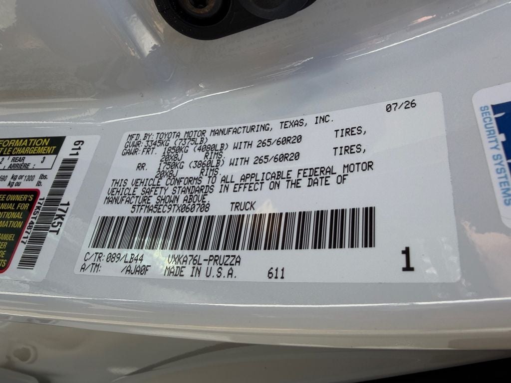 2026 Toyota Tundra 1794 Edition