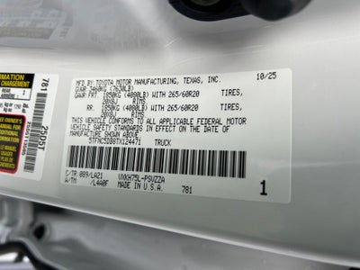 2026 Toyota Tundra i-FORCE MAX Platinum i-FORCE MAX