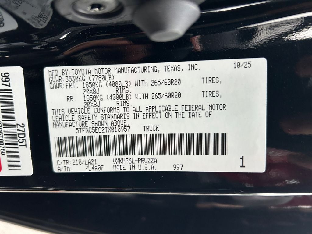 2026 Toyota Tundra i-FORCE MAX Platinum i-FORCE MAX