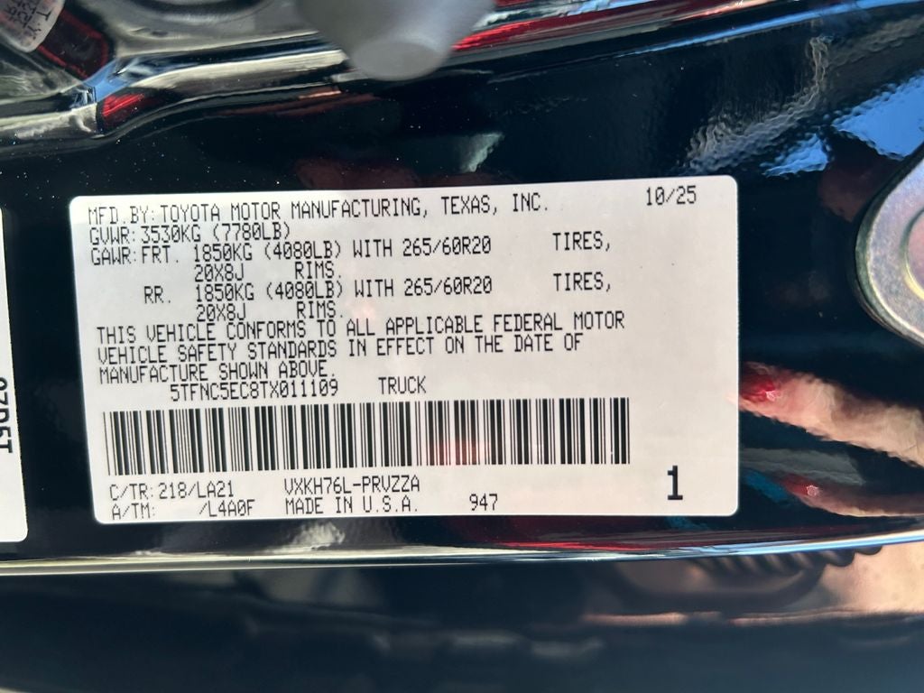 2026 Toyota Tundra i-FORCE MAX Platinum i-FORCE MAX