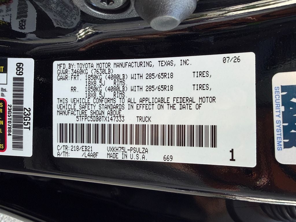 2026 Toyota Tundra Hybrid TRD Pro