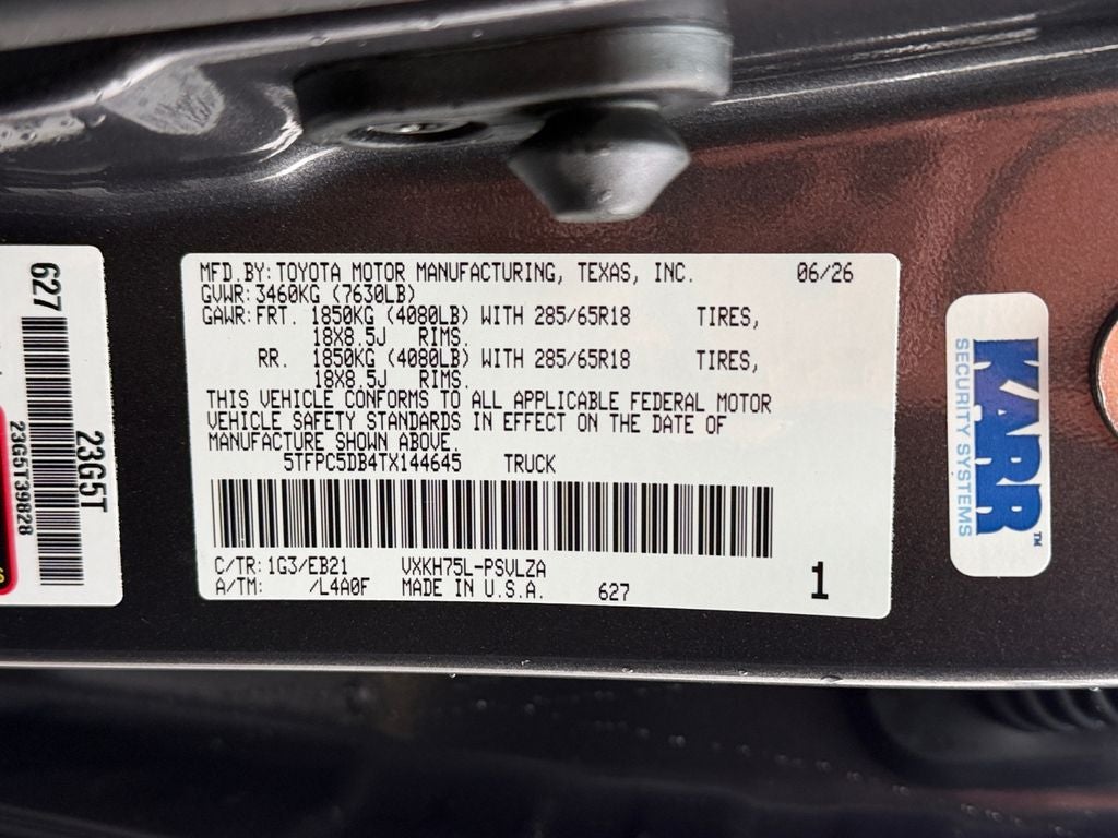 2026 Toyota Tundra Hybrid TRD Pro