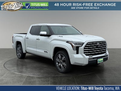 2026 Toyota Tundra Hybrid Capstone